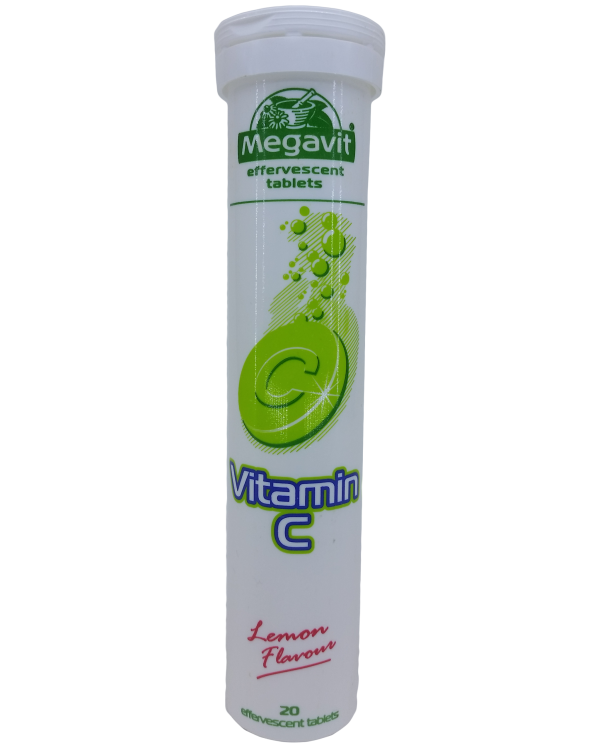 Megavit Vitaminë Eferveshente "C" (limon)