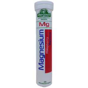 Megavit Vitaminë Eferveshente "Mg" (maneferre)  ME  DOZE , SHIJE DHE CILESI TE LARTE  GJERMANE