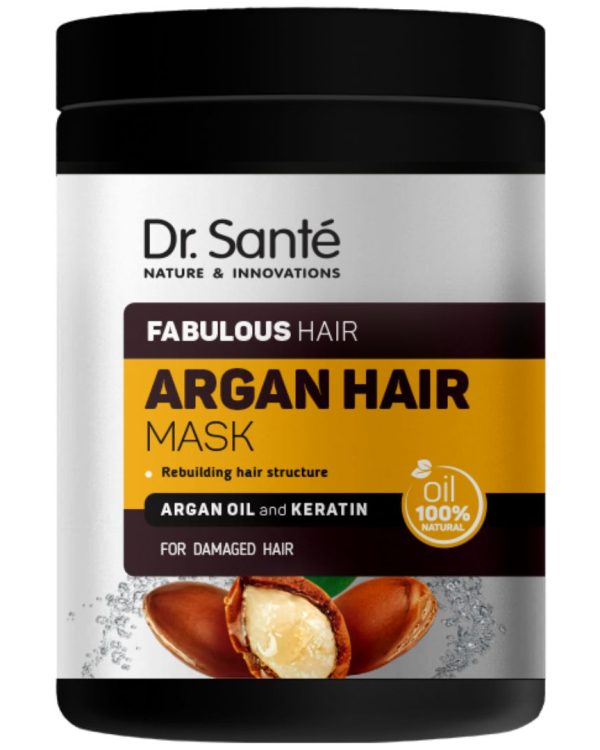 #SANTE04 Dr.Santes Maska 1000 Ml Floku ARGAN