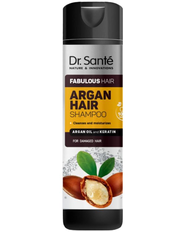 #SANTE01 Dr.Santes Shampo 250 Ml Floku ARGAN