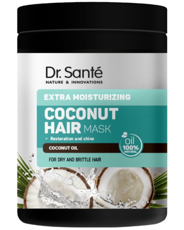 #SANTE25 Dr.Santes Maska 1000 Ml Floku KOKOSI