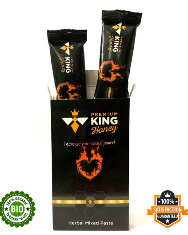 PREMIUM KING HONEY  per Ereksionin  Meshkuj & Femra.