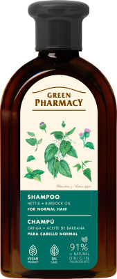 #GREEN7 Shampo me hithër dhe vaj burdoku për flokë normalë 350ml