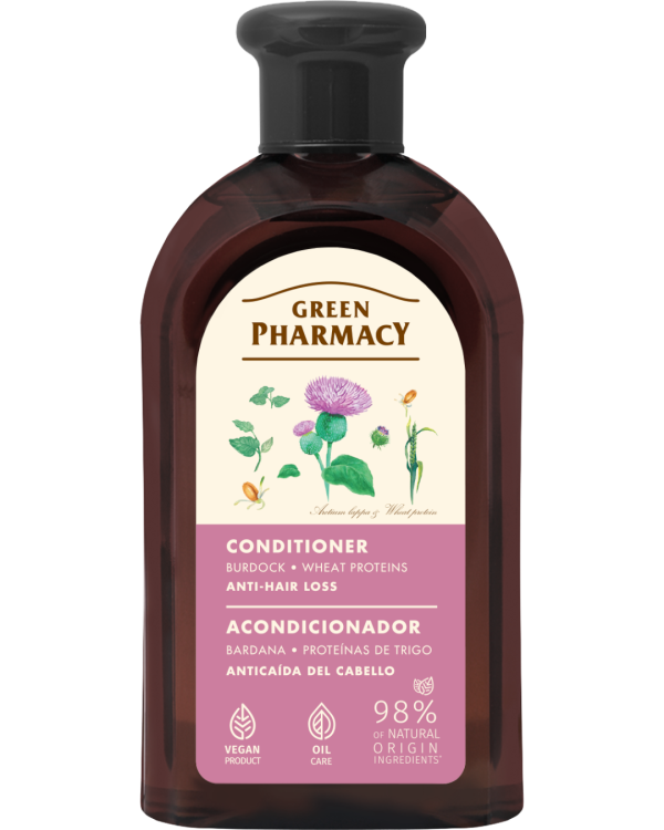 #GREEN2 Balsam me burdok dhe proteina gruri kundër rënies së flokëve 300ml