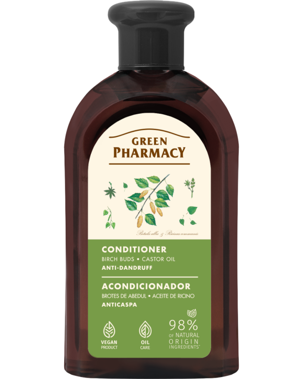 #GREEN16 Balsam me sytha mështekne dhe vaj kastori kundër zbokthit 300ml