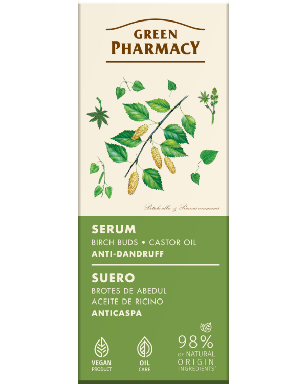 #GREEN17 Serum me sytha mështekne dhe vaj kastori kundër zbokthit 100ml