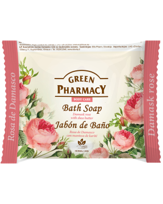#GREEN60 Xhel dushi me trëndafil damasku dhe gjalpë shea 500ml