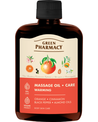 #GREEN57 Green Pharmacy Warming care and massage oil 200ml