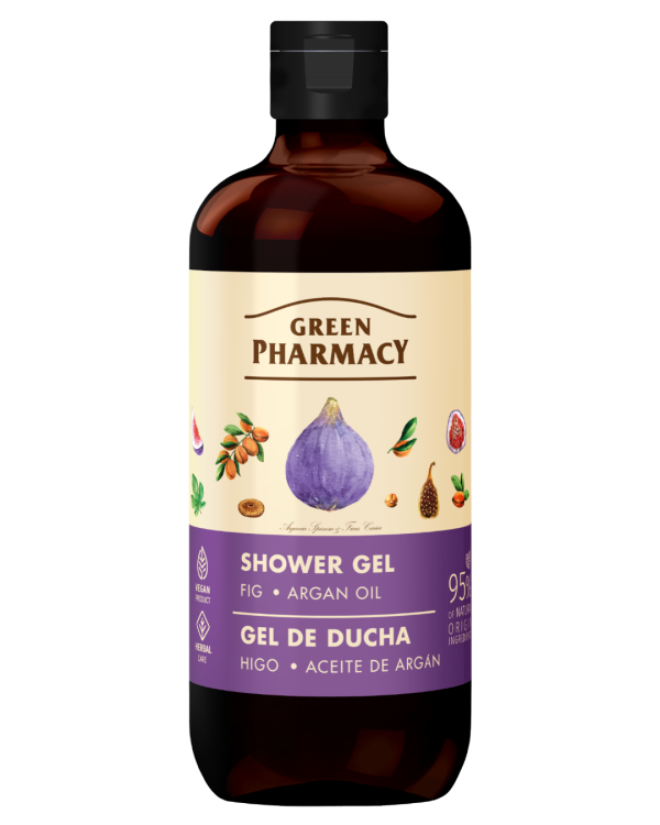 #GREEN58 Xhel dushi me fik dhe vaji argani 500ml