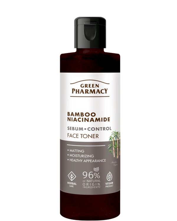 #GREEN65 SEBUM CONTROL - Toner për fytyrën, me Bambu + Niacinamide 200ml