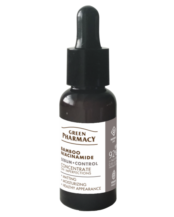 #GREEN67 SEBUM CONTROL - Serum imperfeksionesh për fytyrën, me Bambu + Niacinamide 30ml
