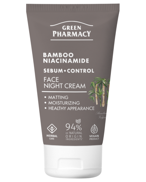 #GREEN69 SEBUM CONTROL - Krem nate për fytyrën, me Bambu + Niacinamide 50ml