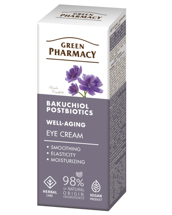Alternative view of #GREEN73 WELL AGING - Krem për sytë për fytyrën, me Bakuchiol + Postbiotikë 15ml