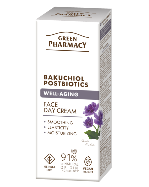 Alternative view of #GREEN74 WELL AGING - Krem dite për fytyrën, me Bakuchiol + Postbiotikë 50ml