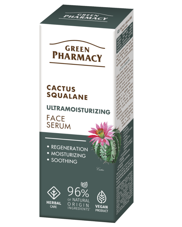 Alternative view of #GREEN78 ULTRAMOISTURIZING - Serum për fytyrën, me Kaktus + squalane 30ml