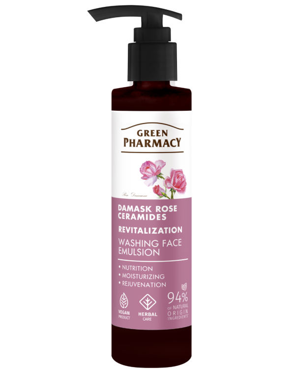#GREEN83 REVITALIZATION - Larës emulsion për fytyrën, me Trëndafil Damask + Ceramide 150ml