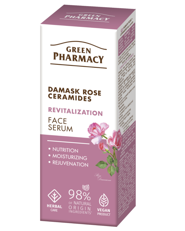 Alternative view of #GREEN84 REVITALIZATION - Serum për fytyrën, me Trëndafil Damask + Ceramide 30ml