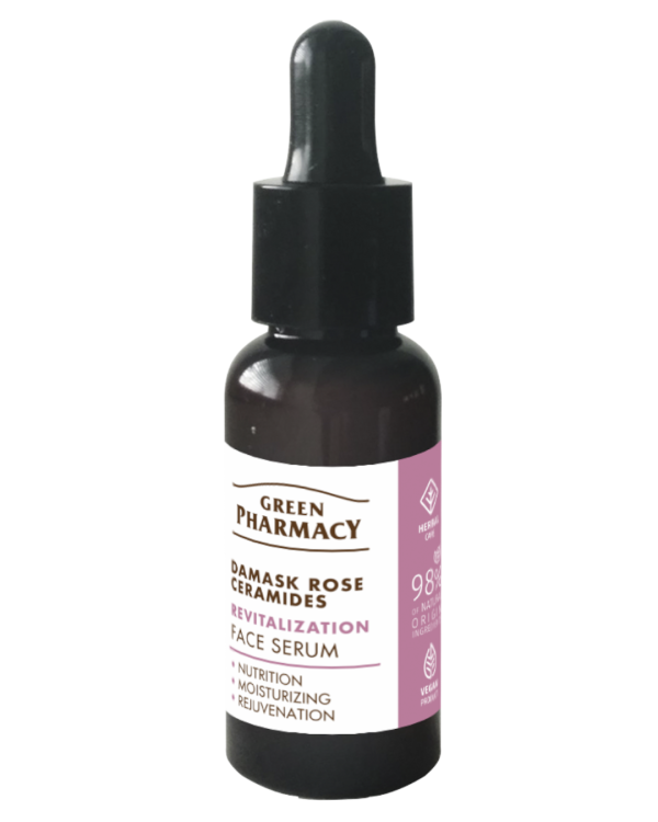 #GREEN84 REVITALIZATION - Serum për fytyrën, me Trëndafil Damask + Ceramide 30ml