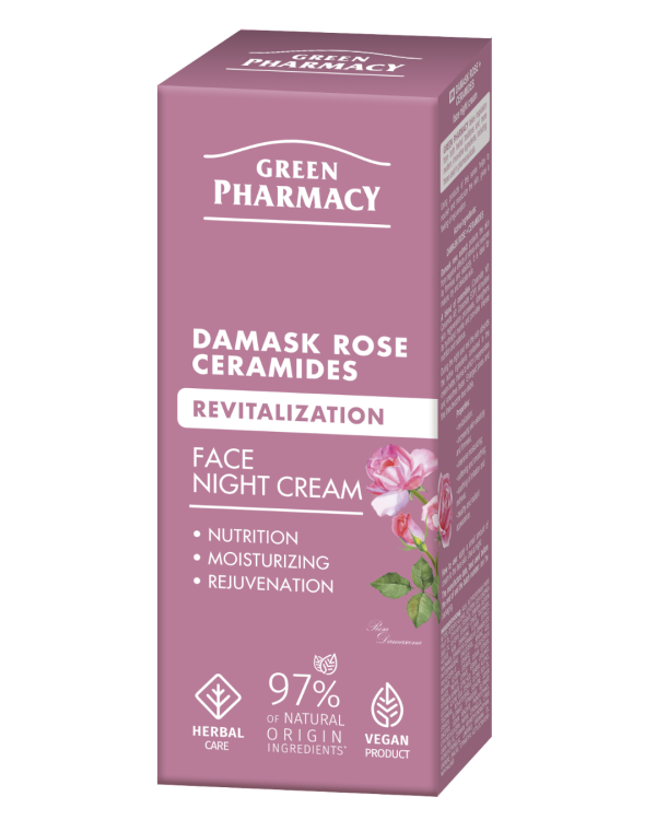 Alternative view of #GREEN87 REVITALIZATION - Krem nate për fytyrën, me Trëndafil Damask + Ceramide 50ml