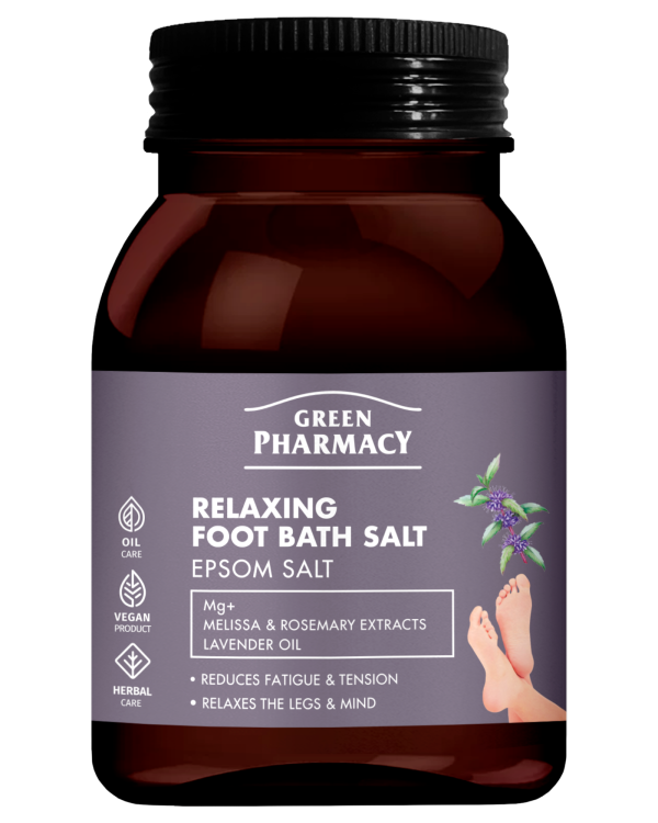 #GREEN89 Kripë Relaksuese dhe Aromatizuese për banjë këmbësh 400g