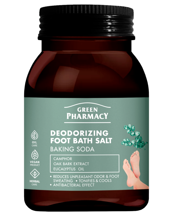 #GREEN92 Kripë Deodorant dhe Aromatizues për banjë këmbësh 400g