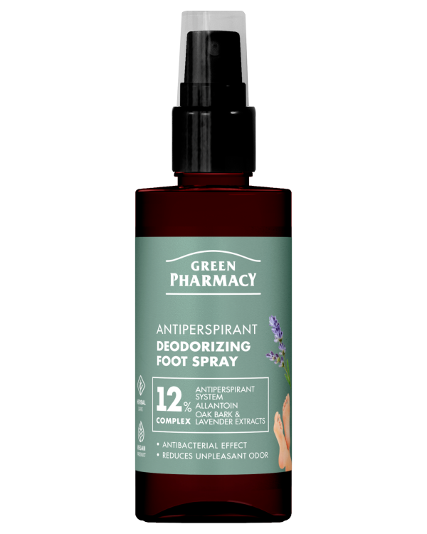 #GREEN93 Spraj antiperspirant Deodorant dhe Aromatizues për këmbët 150ml