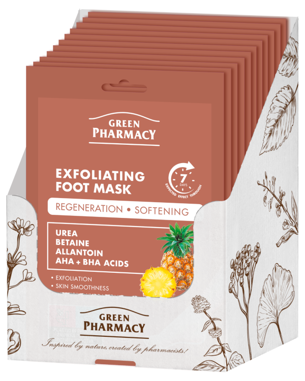 Alternative view of #GREEN99 Maskë eksfoliuese Super Zbutëse dhe Anti-Kallo për këmbët 2х20ml