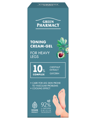 #GREEN100 Krem-xhel tonifikues për këmbë të lodhura ose të rënduara 75ml