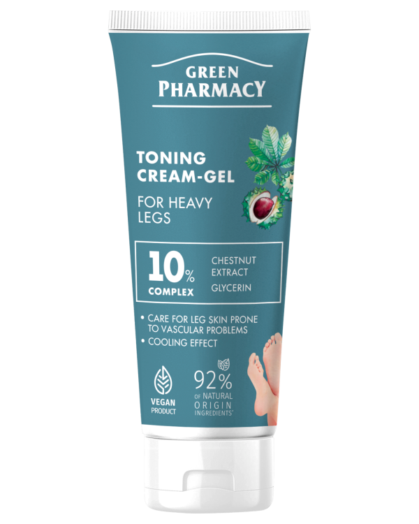 Alternative view of #GREEN100 Krem-xhel tonifikues për këmbë të lodhura ose të rënduara 75ml